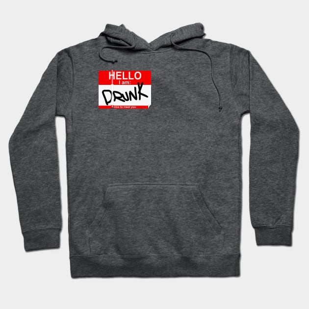 Hello I Am Drunk Hoodie by beerman